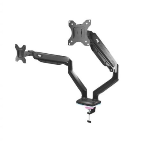 Suporte para 2 Monitores Pix Pistao a Gas 17