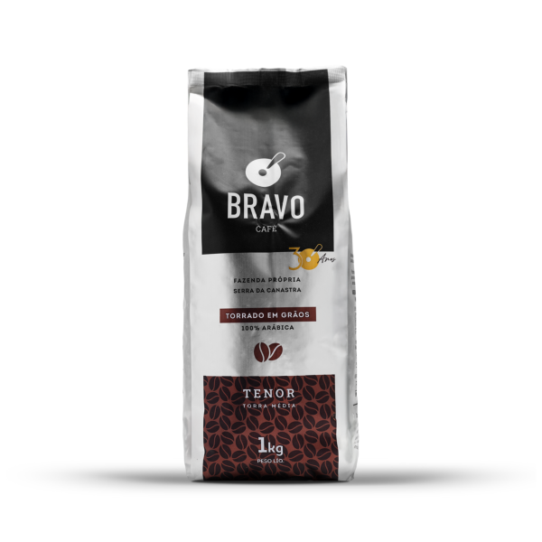 Café em Grãos Bravo Tenor 1Kg 1 UN