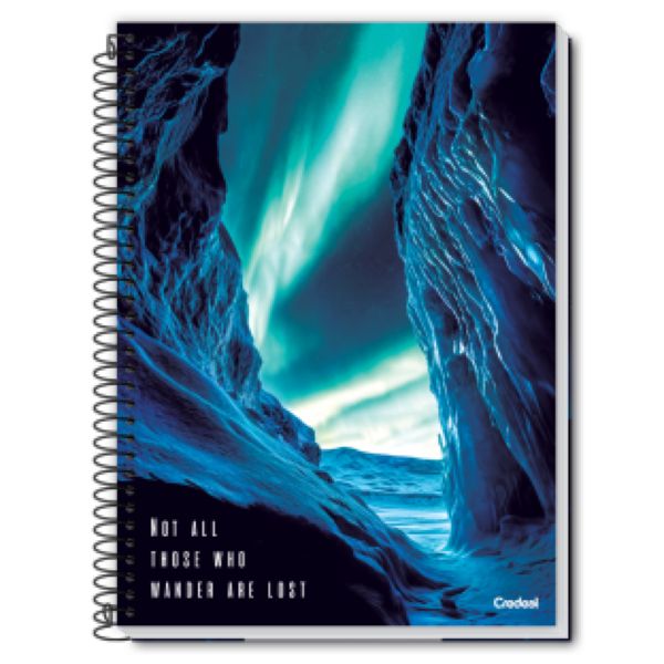 Caderno Universitário Credeal Capa Dura Flow C 80 FL 1 UN