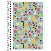 Caderno Espiral Tilibra 1/4 Capa Flexível Feminino 1  140x 200 mm 96 F