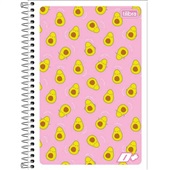 Caderno Espiral Tilibra 1/4 Capa Flexível Feminino 3 96 FL 1 UN