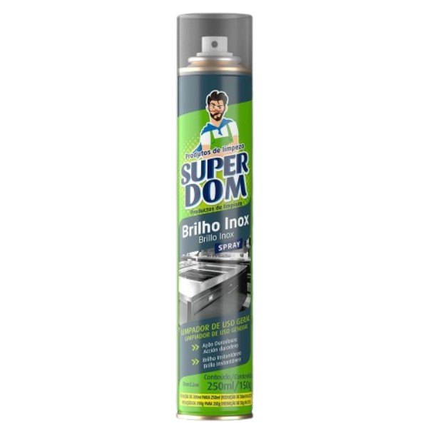 Brilho Inox Dom Line Super Dom Aerossol 250ml 1 UN