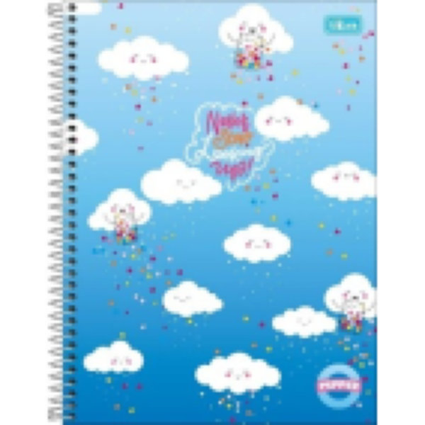 Caderno Universitário Tilibra 1 Matéria Capa Dura 200x275mm Pepper Fem
