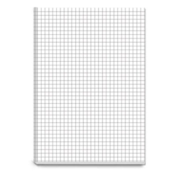 Papel Almaço Sanremo Quadriculado Branco 10 FL