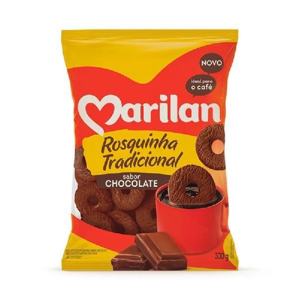Biscoito Rosquinha Marilan Chocolate 300g 1 UN