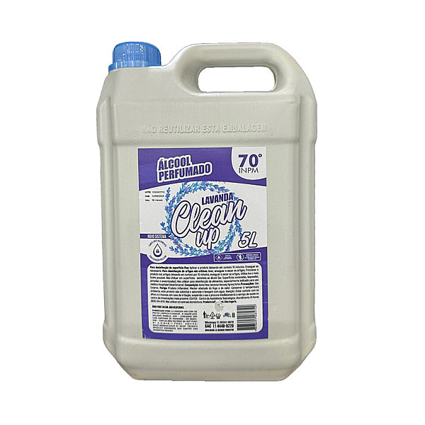 Alcool Perfumado Clean Up Lavanda 5L 1 UN