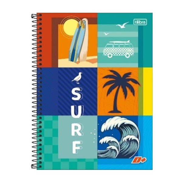 Caderno Universitário Tilibra 1 Matéria Capa Flexível 200x275mm D+ Mas