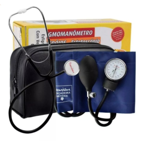 Kit Enfermagem Constamed Esfigmomanômetro com Estetoscópio Premium 1 U