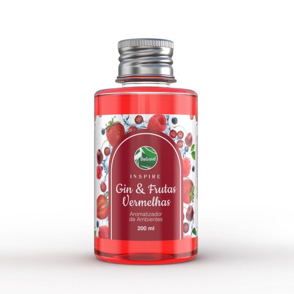 Difusor de Aromas Pantanal Inspire Aroma Gin e Frutas Vermelhas 200ml