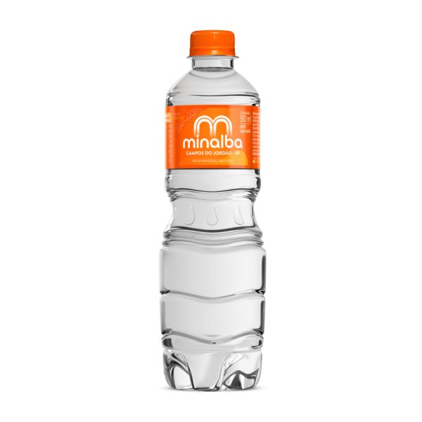 Água Mineral Minalba com Gás 510ml 1 UN