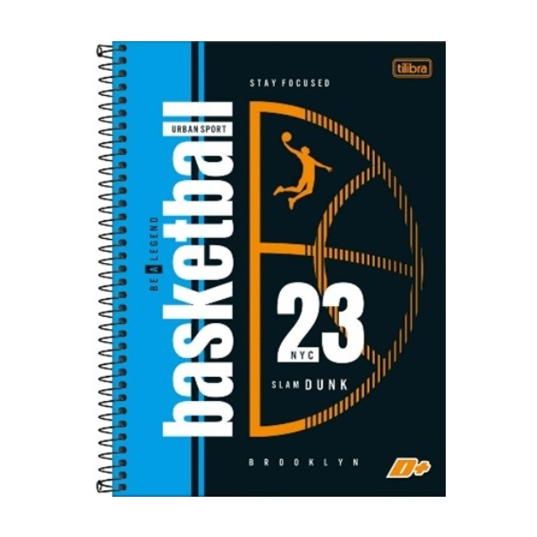 Caderno Universitário Tilibra 1 Matéria Capa Flexível 200x275mm D+ Mas