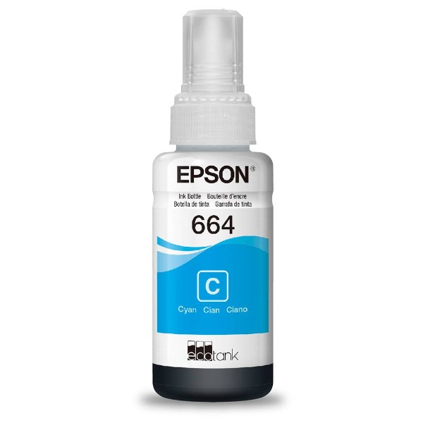 Refil de Tinta Epson 70ml T664220-AL Ciano CX 1 UN