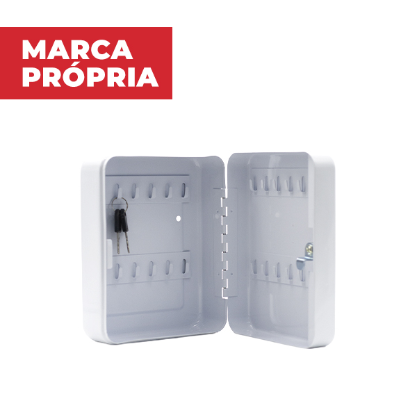 Armário Organizador Gimba Porta-Chaves em Metal C/24 Posições 1 UN