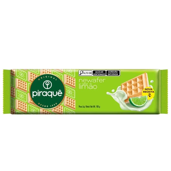 Newafer Piraquê Limão 100g 1 UN