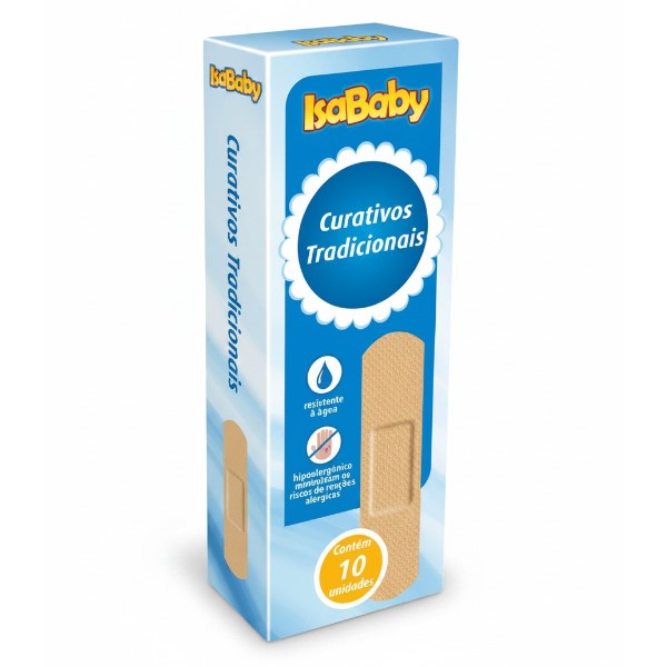 Curativo Isababy Tradicional CX C/10 UN