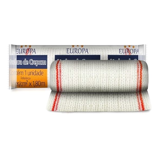Atadura Europa de Crepom 20cm x 1,8m 1 UN