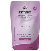 Sabonete Líquido Edumax Refil Platinum Veneza 200ml 1 UN