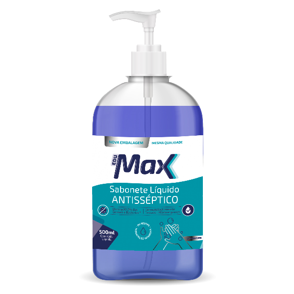 Sabonete Líquido Edumax Antisséptico Triclosan 500ml 1 UN