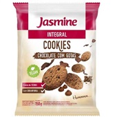 Cookie Jasmine Integral Chocolate com Gotas 120g 1 UN