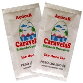 Açúcar Caravelas Cristal Sachês 5g CX C/400 UN