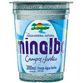 Água Mineral Minalba sem Gás Copo 200ml CX C/48 UN