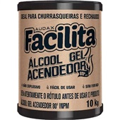 Álcool em Gel Audax ProKitchen Acendedor 80° Facilita 10kg 1 UN