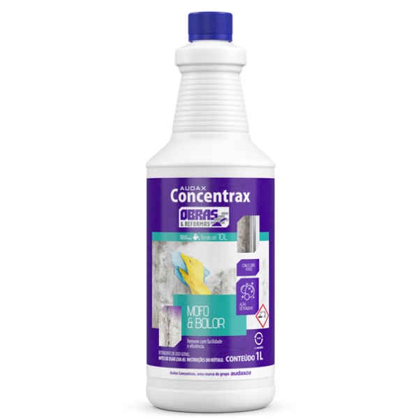 Limpa Mofo e Bolor Audax Concentrax 1L 1 UN