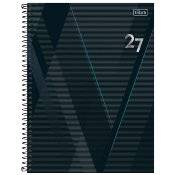 Agenda 2027 Tilibra Spot Espiral Sortidas Capa Dura 200x275mm 200 Folhas 1 UN