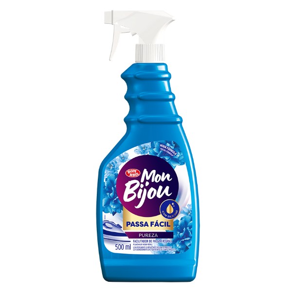 Facilitador de Passar Roupas Mon Bijou C/ Pulverizador 500ml Pureza 1