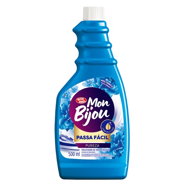 Facilitador de Passar Roupas Mon Bijou Refil 500ml Pureza 1 UN