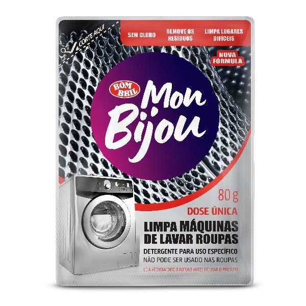 Limpa Máquinas de Lavar Mon Bijou 80g 1 UN