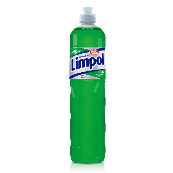 Detergente Líquido Limpol Limão 500ml 1 UN