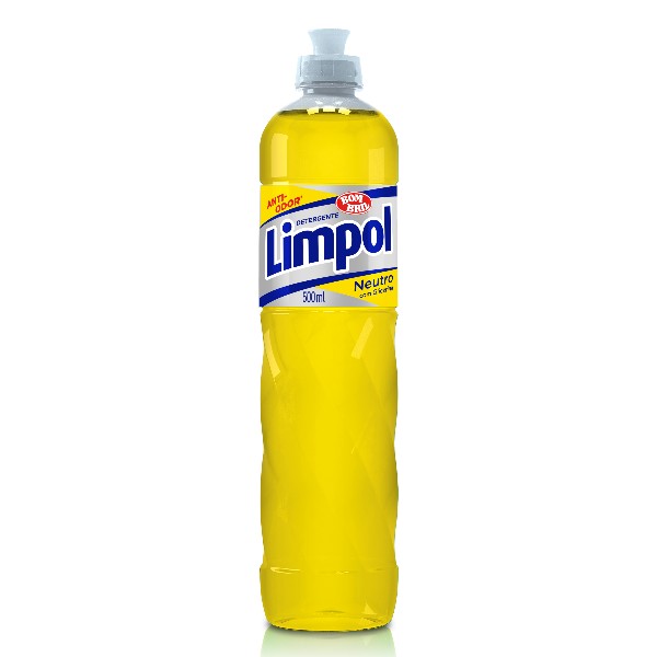 Detergente Líquido Limpol Neutro 500ml 1 UN