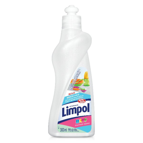 Detergente Líquido Limpol Baby Concentrado 300ml 1 UN