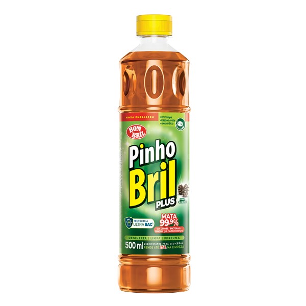Desinfetante Multiuso Pinho Bril Plus 500ml Pinho Silvestre 1 UN