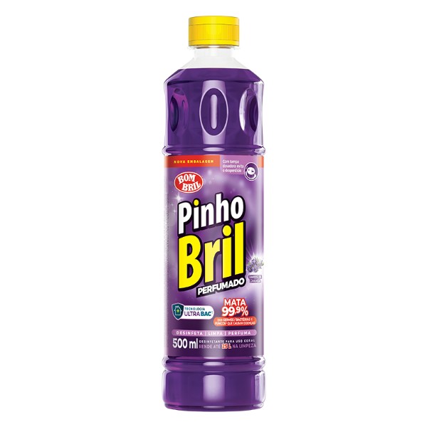 Desinfetante Multiuso Pinho Bril 500ml Lavanda 1 UN