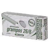 Grampo Galvanizado 26/6 Caixa 5000 UN ACC