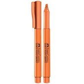 Pincel Marca Texto Grifpen Super Fluorescente Laranja 1 UN Faber Caste