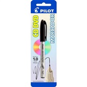 Pincel Marcador CD e DVD Permanente Preto 1,0mm 1 UN Pilot