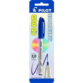 Pincel Marcador CD e DVD Permanente Azul 2,0mm 1 UN Pilot