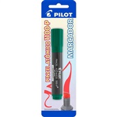 Pincel Marcador Permanente Atomico Ponta Chanfrada Verde 1100-P 1 UN Pilot