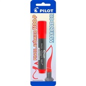 Pincel Marcador Permanente Atomico Ponta Chanfrada Vermelho 1100-P 1 UN Pilot