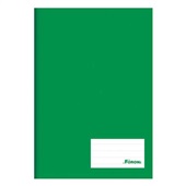 Caderno Brochura Class Capa Dura 1/4 140x200mm 96 FL Verde 1 UN Foroni