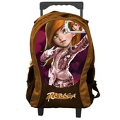 Mochila com Rodas 46x30x22cm Rebeca Z005 1 UN Zip