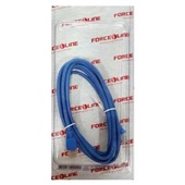 Cabo de Rede CAT5e UTP Azul 5m 1 UN Force Line