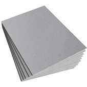 Papel Parana 450g Cinza 80x100cm 10 FL VMP