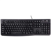 Teclado Keyboard USB Preto K120 1 UN Logitech