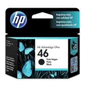Cartucho HP 46 26ml Preto Original CZ637AL