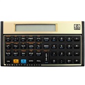 Calculadora Financeira 120 Funções Preto 12C Gold 1 UN HP