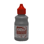 Tinta para Carimbo Auto Entintado Vermelho 40ml 1 UN Radex